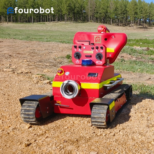 Wild Fire Firefighting Robot
